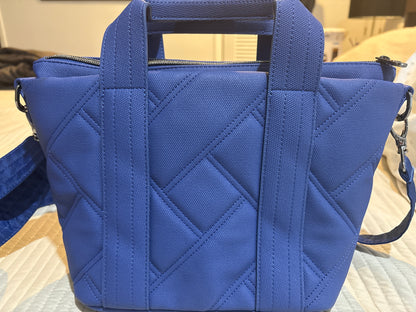 Lug Dory Matte Luxe VL Crossbody Bag Sapphire Blue Very Good Condition