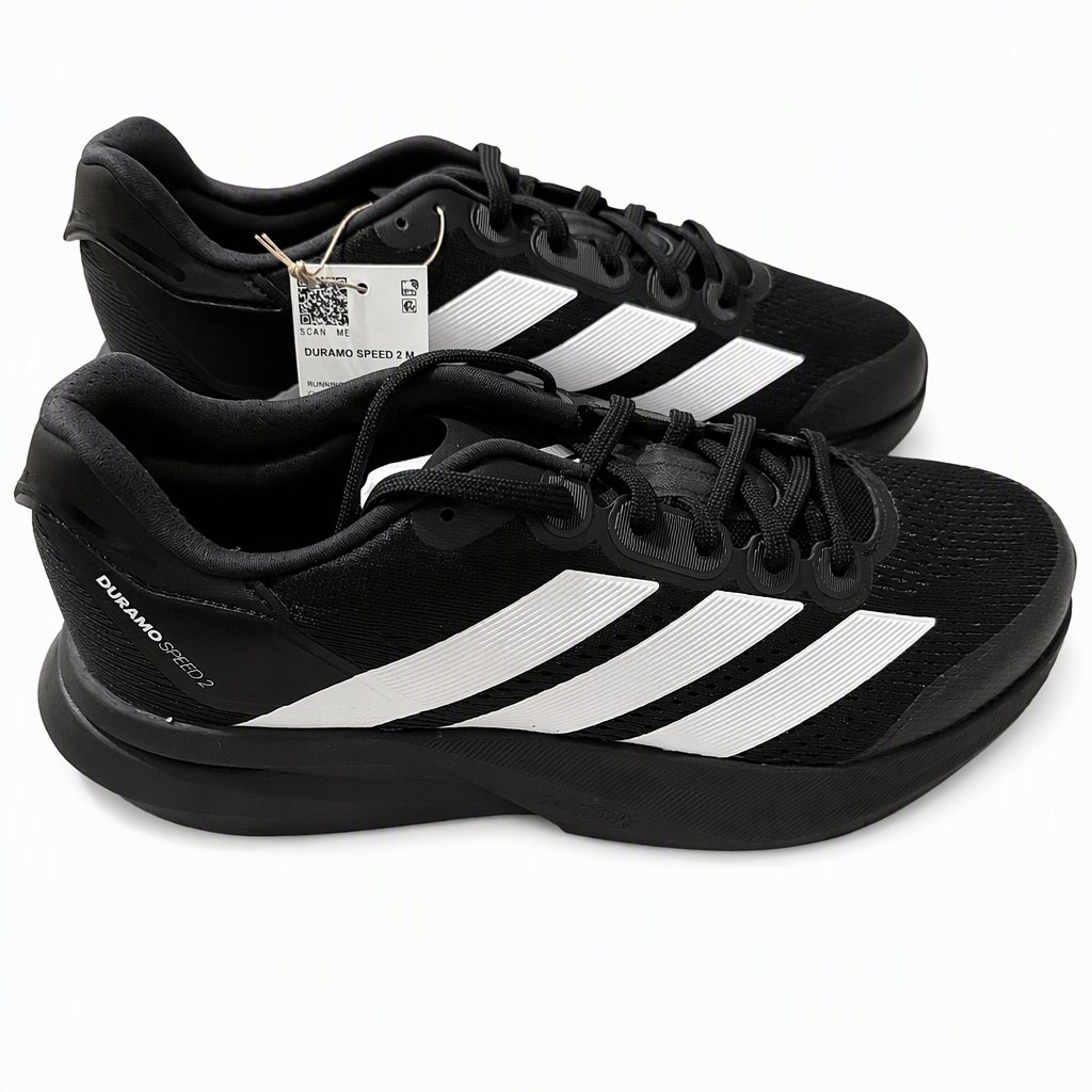 adidas Men’s Duramo Speed 2 Running Shoes Black, US 9
