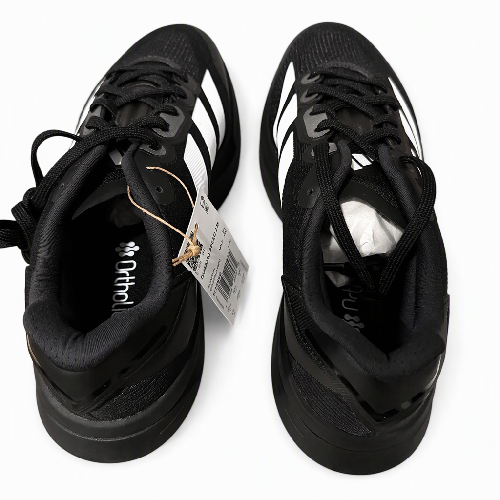 adidas Men’s Duramo Speed 2 Running Shoes Black, US 9
