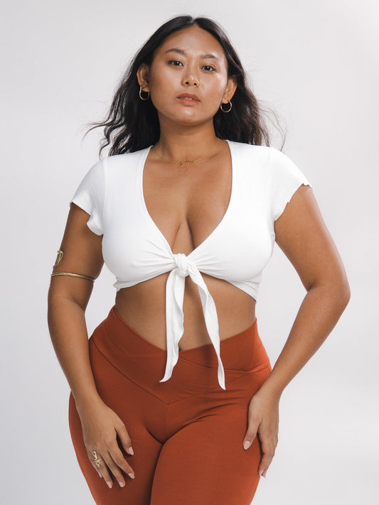 Lily Top - Ivory / MIvory / M (NWOT)