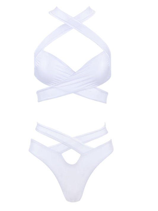 Endless Summer Wrap Around Bikini Bottom - White / LWhite / L (NWT)
