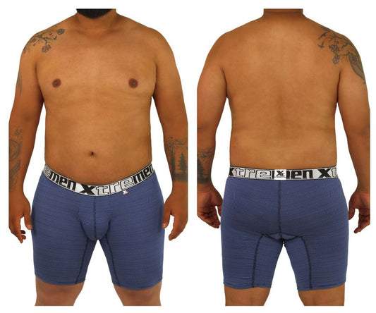 Xtremen Plus Size Boxer Briefs - Dark Blue / XLDark Blue / XL (NWT)